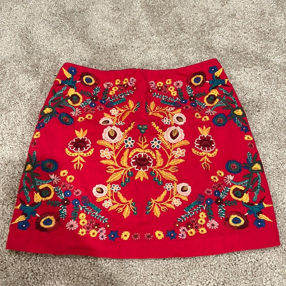 Altard State high waisted pattern skirt